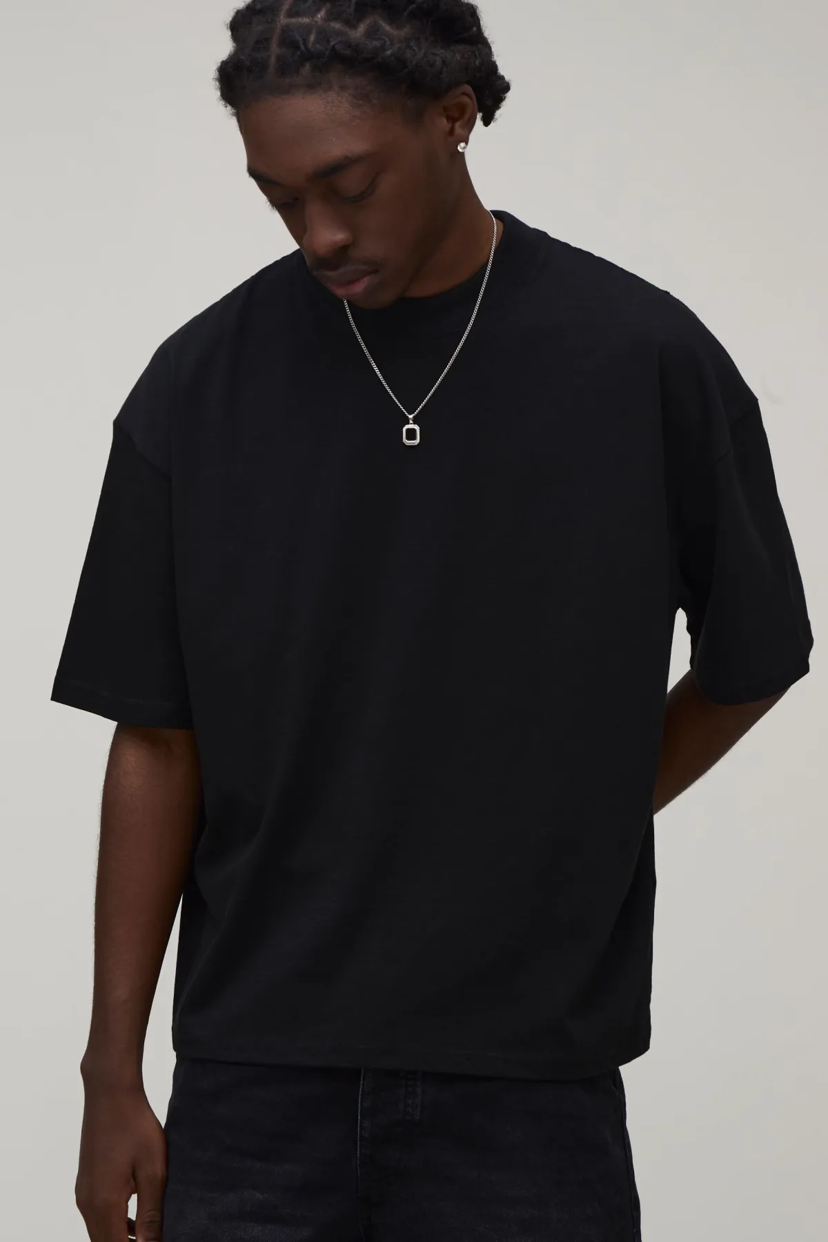 boohooMAN T-shirt Oversize Boxy Imprimé Boîte D'allumettes Western<Homme T-Shirts Impriméstendances|T-Shirts
