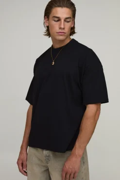 boohooMAN T-shirt Oversize Boxy Imprimé Moto Worldwide<Homme T-Shirts Impriméstendances|T-Shirts