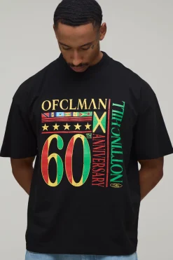 boohooMAN T-shirt Oversize Imprimé Notting Hill<Homme T-Shirts Impriméstendances|T-Shirts