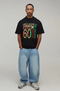 boohooMAN T-shirt Oversize Imprimé Notting Hill<Homme T-Shirts Impriméstendances|T-Shirts