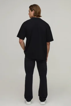 boohooMAN T-shirt Oversize À Imprimé Synthétiqueff Édition Limitée<Homme T-Shirts Impriméstendances|T-Shirts