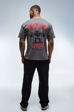 T-shirt Oversize Active Chicago Gym
