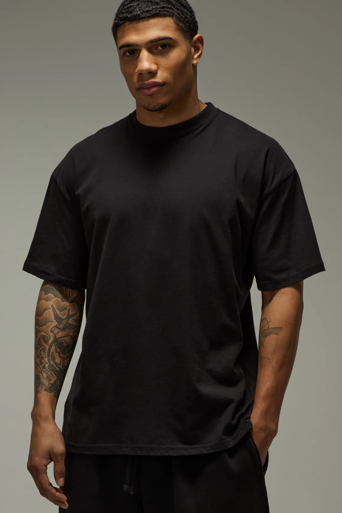 T-shirt Oversize Active Skull One More Rep