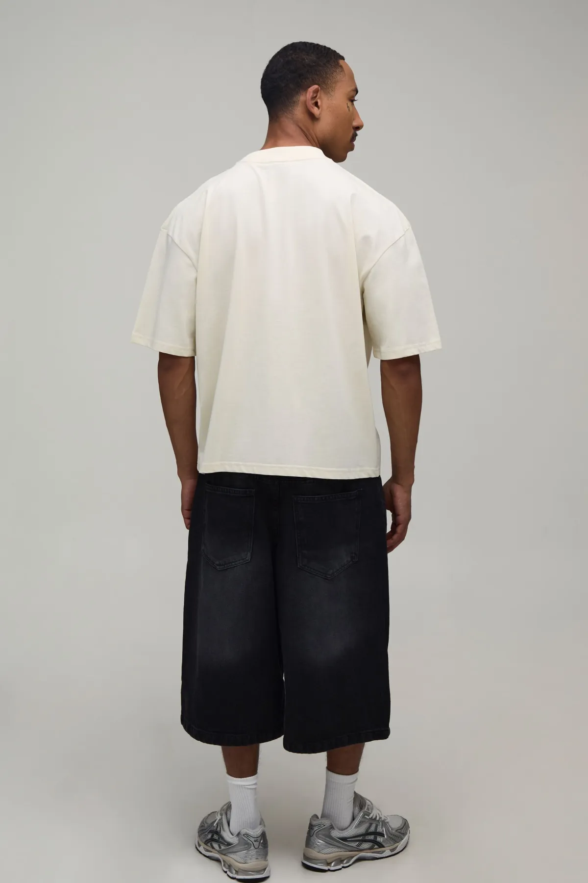 boohooMAN T-shirt Oversize Ample À Imprimé Varsity Worldwide<Homme T-Shirts Impriméstendances|T-Shirts