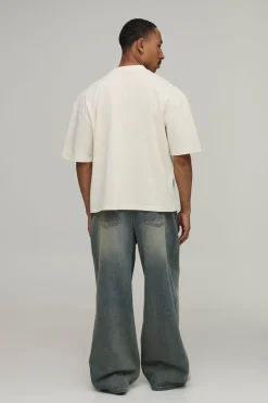 boohooMAN T-shirt Oversize Ample À Imprimé Licence Nirvana<Homme T-Shirts Impriméstendances|T-Shirts