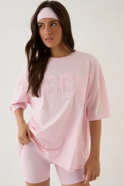 T-shirt Oversize À Appliqué Collegiate Dsgn Studio