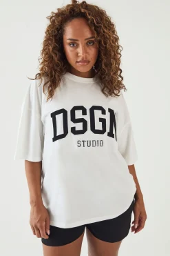 T-shirt Oversize À Appliqué Collegiate Dsgn Studio