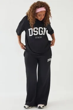 DSGN Studio T-shirt Oversize À Appliqué Collegiate<Femme Dsgn Studio|Tops