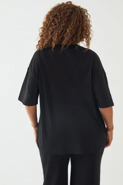 DSGN Studio T-shirt Oversize À Appliqué Collegiate<Femme Dsgn Studio|Tops