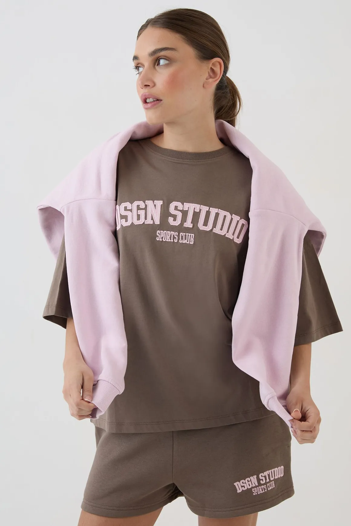 T-shirt Oversize À Appliqué Dsgn Studio