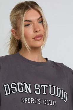T-shirt Oversize À Appliqué Dsgn Studio