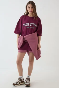T-shirt Oversize À Appliqué Dsgn Studio