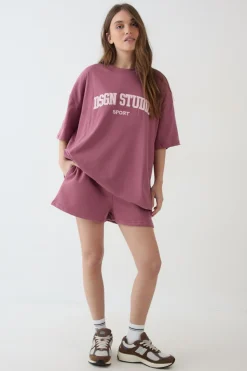 T-shirt Oversize À Appliqué Dsgn Studio
