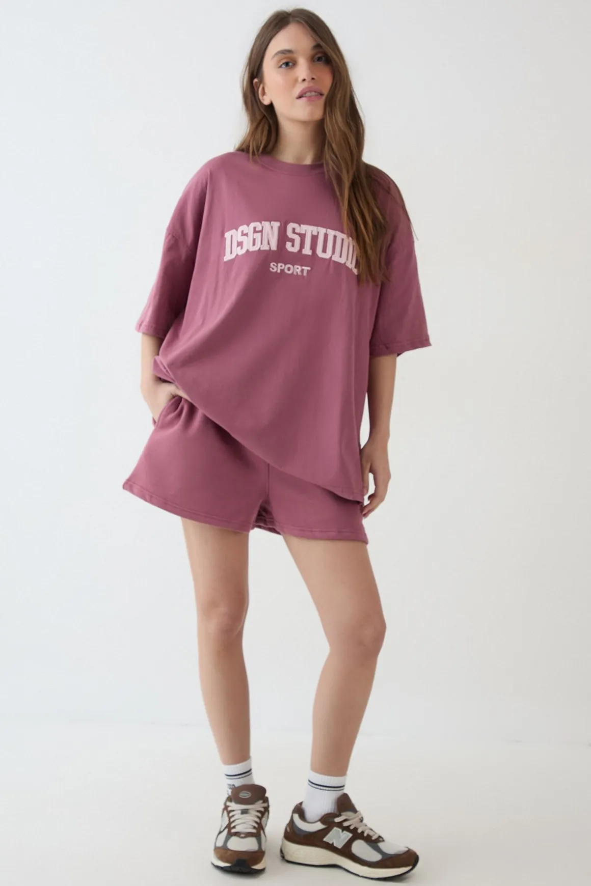 T-shirt Oversize À Appliqué Dsgn Studio