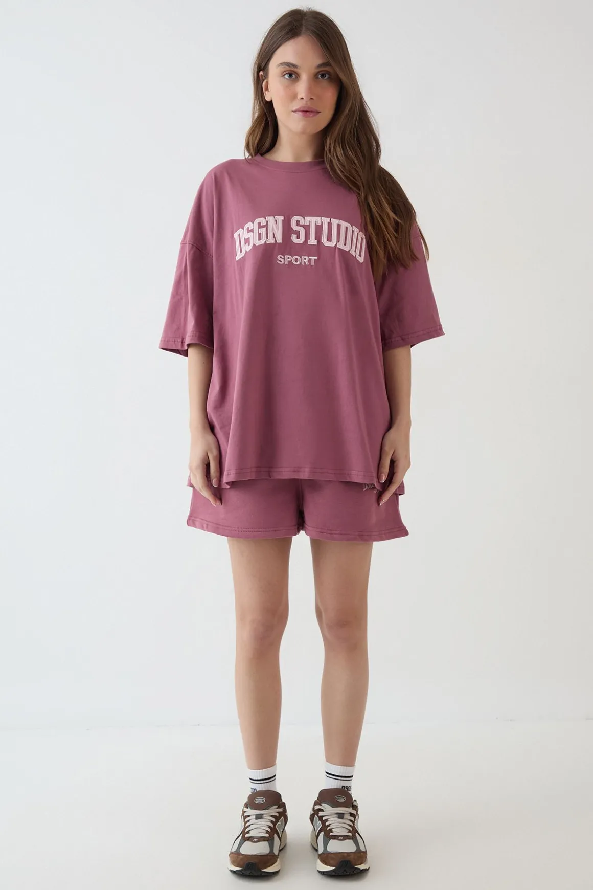 T-shirt Oversize À Appliqué Dsgn Studio