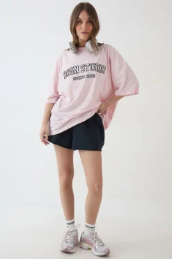 T-shirt Oversize À Appliqué Dsgn Studio