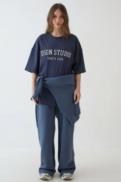 T-shirt Oversize À Appliqué Dsgn Studio