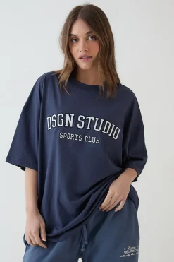 T-shirt Oversize À Appliqué Dsgn Studio