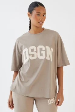 T-shirt Oversize À Appliqué Dsgn Studio