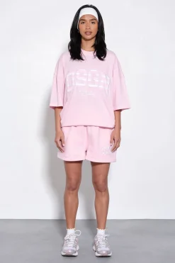 T-shirt Oversize À Appliqué Rayé Dsgn Studio