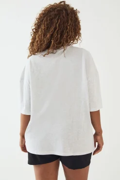 DSGN Studio T-shirt Oversize À Appliqué Universitaire<Femme Dsgn Studio|Tops