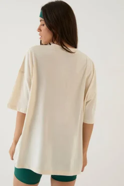 T-shirt Oversize À Appliqué Vichy Dsgn Studio