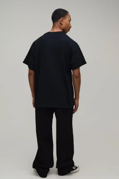T-shirt Oversize Avec Broderie Tigre