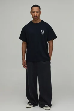 T-shirt Oversize Avec Broderie Tokyo