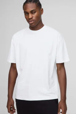 T-shirt oversize basique à col rond