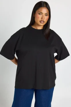 boohoo T-shirt Oversize Basique Grande Taille<Femme Basiques|Tops