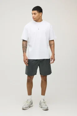 T-shirt Oversize Blanc Imprimé Club De Luxe