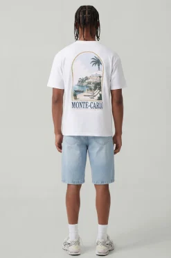 boohooMAN T-shirt Oversize Imprimé Monte-Carlo<Homme Nouveautés Grande Taille|Tout Afficher