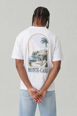 boohooMAN T-shirt Oversize Imprimé Monte-Carlo<Homme Nouveautés Grande Taille|Tout Afficher