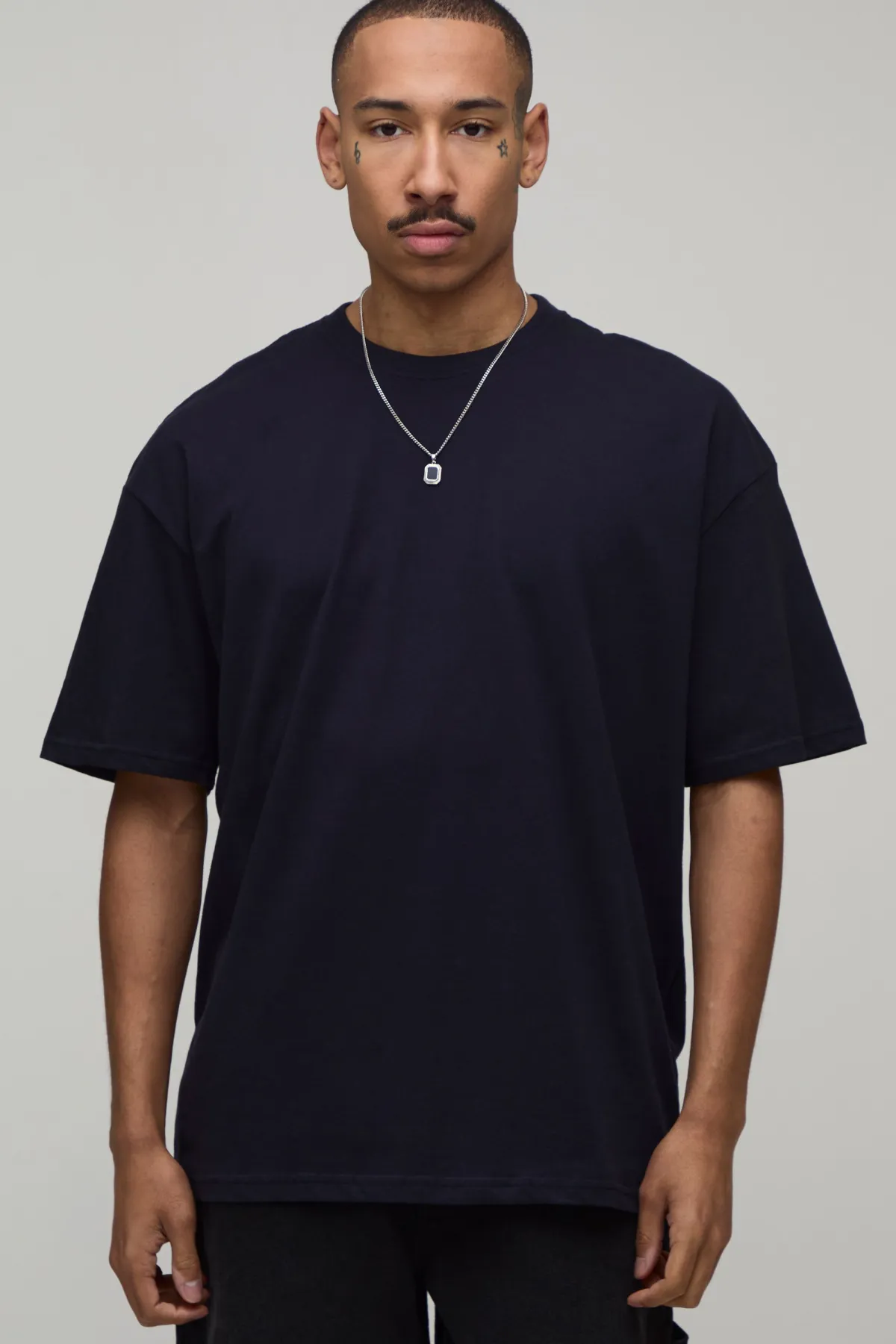 boohooMAN T-shirt Oversize Imprimé Tigre Palmier<Homme T-Shirts Impriméstendances|T-Shirts