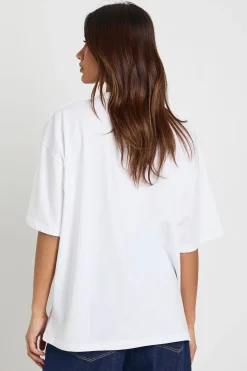 boohoo T-shirt Oversize Boule Disco Et Bisous<Femme Tops