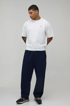 boohooMAN T-shirt Oversize Boxy Imprimé Front De Mer<Homme T-Shirts Impriméstendances|T-Shirts