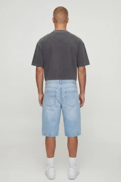 T-shirt Oversize Boxy Épais Délavé À Slogan Sex