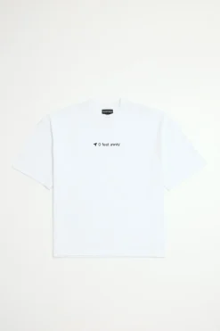 boohooMAN T-shirt Oversize Boxy Épais 0 Feet Away<Homme T-Shirts Impriméstendances|T-Shirts