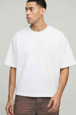 T-Shirt Oversize Boxy à Plis