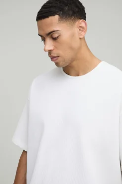 T-Shirt Oversize Boxy à Plis