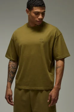 T-shirt Oversize Boxy Poids Lourd 220gsm Premium Training Dept
