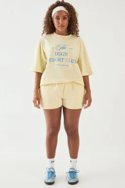 DSGN Studio T-shirt Oversize Brodé Resort Club<Femme Dsgn Studio|Tops