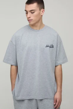 T-shirt Oversize Brodé Salon De Paris