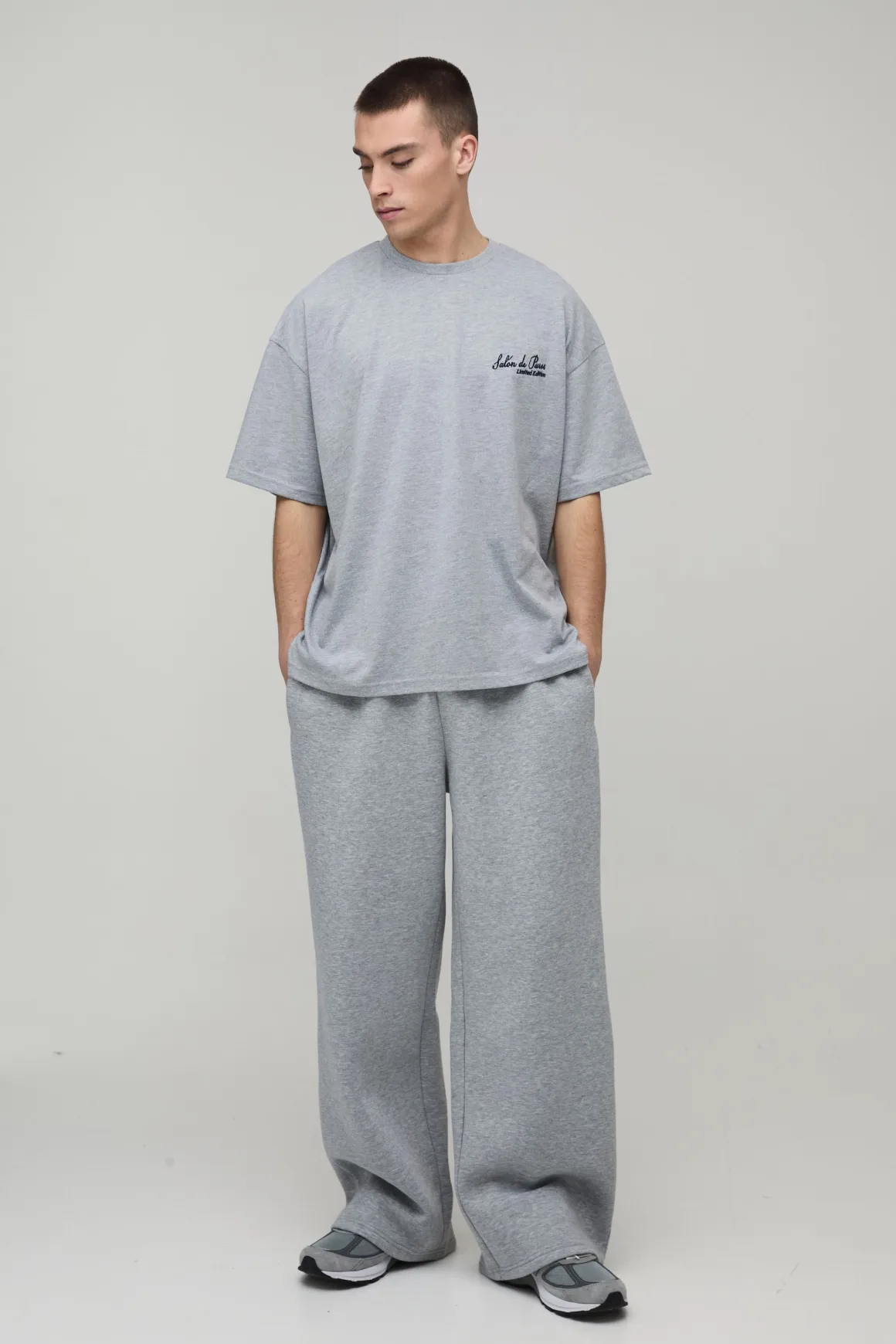 T-shirt Oversize Brodé Salon De Paris