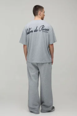 T-shirt Oversize Brodé Salon De Paris