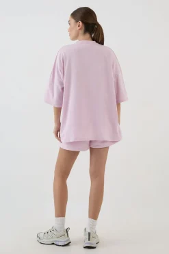 T-shirt Oversize Brodé Script Dsgn Studio