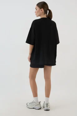T-shirt Oversize Brodé Script Dsgn Studio