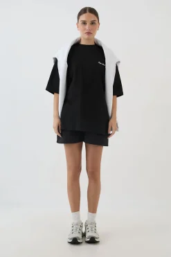 T-shirt Oversize Brodé Script Dsgn Studio