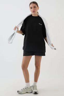 T-shirt Oversize Brodé Script Dsgn Studio
