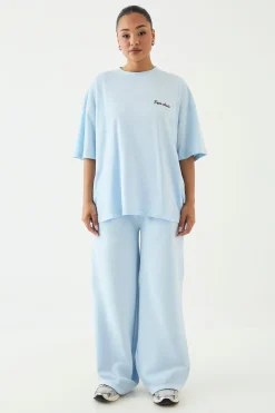 T-shirt Oversize Brodé Script Dsgn Studio
